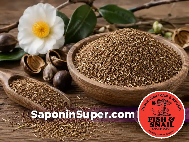 Distributor Saponin Super FISH & SNAIL, Saponin Situ apa sih
